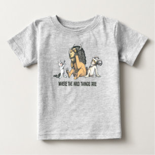 T-shirt Pour Bébé Max et les bêtes sauvages en train de jouer
