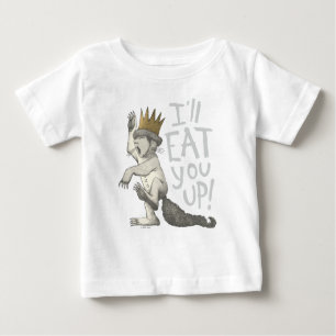 T-shirt Pour Bébé Max.   Je Te Mangerai !