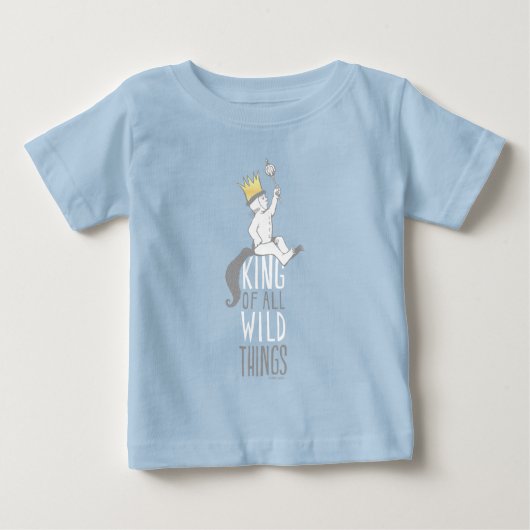 T-shirt Pour Bébé Max. | Le Roi de toutes les choses sauvages (Devant)