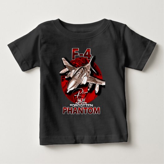 T-shirt Pour Bébé McDonnell F-4 Phantom surnommé Rhino parti mais Ne (Devant)