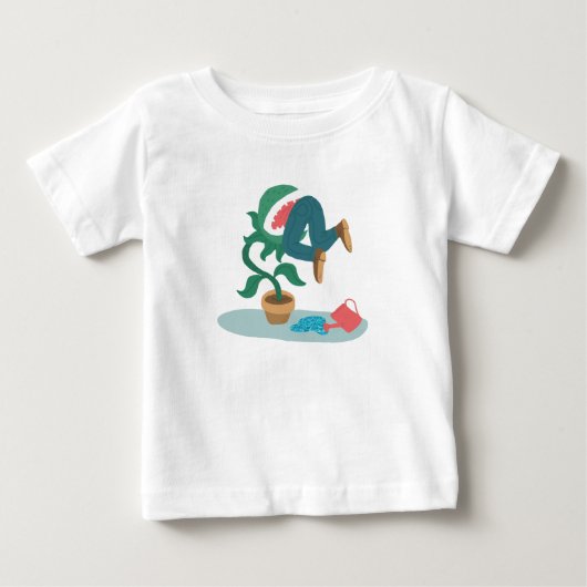 T-shirt Pour Bébé me nourrir venus flytrap (Devant)