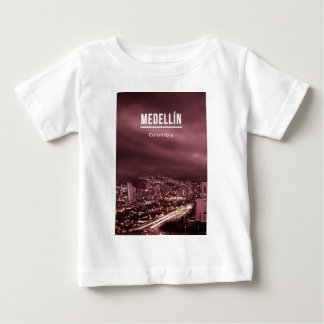 T-shirt Pour Bébé Medellin Colombie