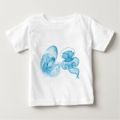 T-shirt Pour Bébé Méduses (Devant)