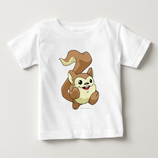 T-shirt Pour Bébé Meerca Brown (Devant)