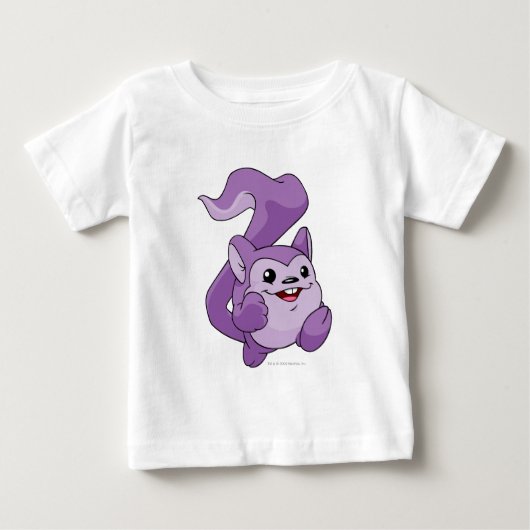 T-shirt Pour Bébé Meerca Purple (Devant)