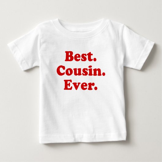 T-shirt Pour Bébé Meilleur cousin Ever (Devant)