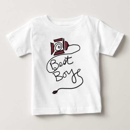 T-shirt Pour Bébé Meilleur garçon (Devant)