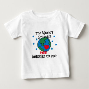 T-shirt Pour Bébé Meilleur Gigi appartient à moi
