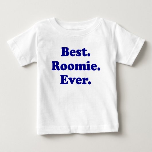 T-shirt Pour Bébé Meilleur Roomie jamais (Devant)
