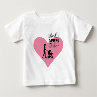 T-shirt Pour Bébé "Meilleure Maman du Monde – Moments Sincères"