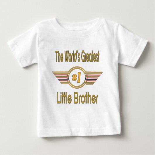 T-shirt Pour Bébé Meilleurs Cadeaux Frères (Devant)