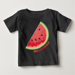 T-shirt Pour Bébé Mélancolie
