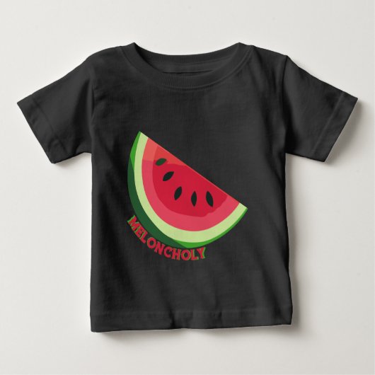 T-shirt Pour Bébé Mélancolie (Devant)