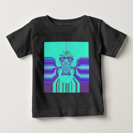 T-shirt Pour Bébé Mélange violet Hakuna Matata (Devant)