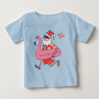 Mele Kalikimaka Père Noël Flamant rose Getaways de