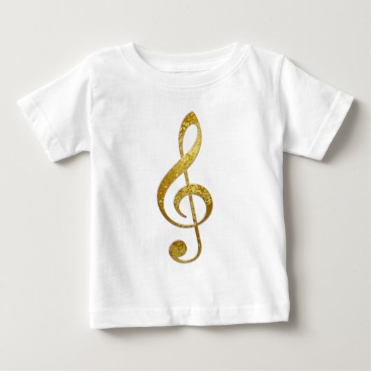 T-shirt Pour Bébé mélomane (Devant)