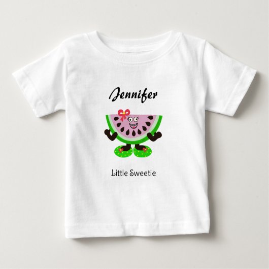 T-shirt Pour Bébé Melon (Devant)