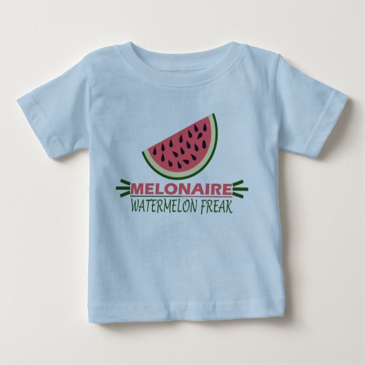 T-SHIRT POUR BÉBÉ MELONAIRE (Devant)
