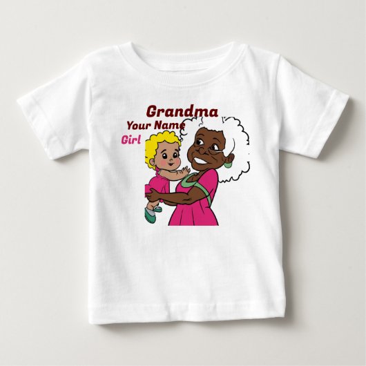 T-shirt Pour Bébé Mémé 2 (Devant)