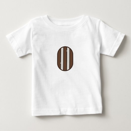 T-shirt Pour Bébé menthe poivrée (Devant)