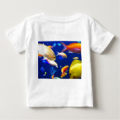 T-shirt Pour Bébé mer de poisson (Dos)