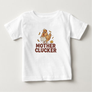 T-shirt Pour Bébé Mère Cloppeuse