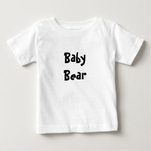 T-shirt Pour Bébé Mère d'ours de bébé/cadeau jour de Father - tex