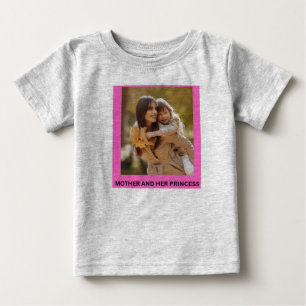 T-SHIRT POUR BÉBÉ MÈRE ET SA PRINCESSE