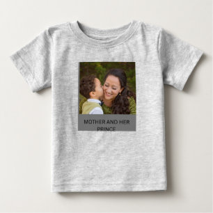 T-SHIRT POUR BÉBÉ MÈRE ET SON PRINCE