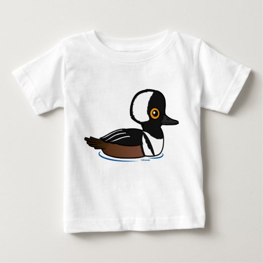 T-shirt Pour Bébé Merganser à capuchon (Devant)