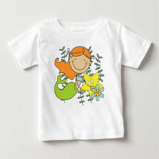 T-shirt Pour Bébé Mermaid (Devant)