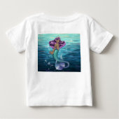 T-shirt Pour Bébé Mermaid Iole (Dos)