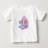 T-shirt Pour Bébé Mermaidvibes (Devant)