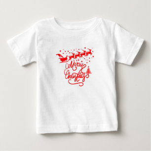 T-SHIRT POUR BÉBÉ MERRY NOËL