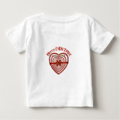 T-SHIRT POUR BÉBÉ MERRY NOËL (Dos)