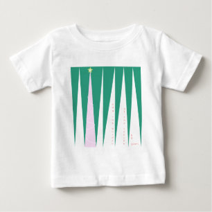T-shirt Pour Bébé Merveilleuse de la saison Arbre de Noël