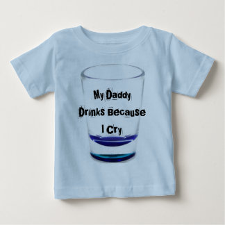 T-shirt Pour Bébé Mes boissons de papa