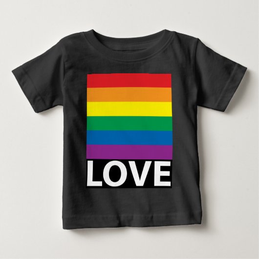 T-shirt Pour Bébé Mes mamans m'aiment (Devant)