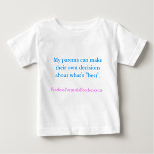 T-shirt Pour Bébé "Mes parents mettent en boîte"… Chemise de