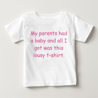 T-shirt Pour Bébé Mes parents ont eu un T-shirt de bébé