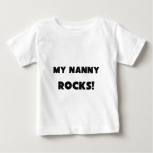 T-shirt Pour Bébé MES ROCHES de bonne d'enfants !