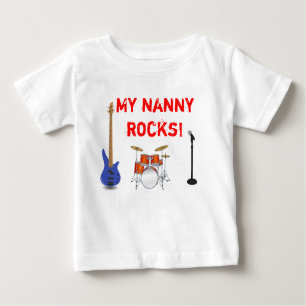 T-shirt Pour Bébé Mes roches de bonne d'enfants !