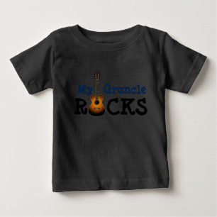 T-shirt Pour Bébé "Mes roches de Gruncle ! "