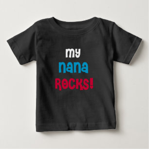 T-shirt Pour Bébé Mes roches de Nana
