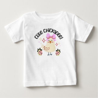 T-shirt Pour Bébé Mésange mignonne