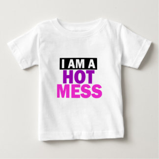 T-SHIRT POUR BÉBÉ MESS À CHAUD