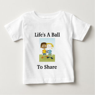 T-shirt Pour Bébé Message d'unité