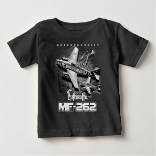 T-shirt Pour Bébé Messerschmitt ME-262 Luftwaffe