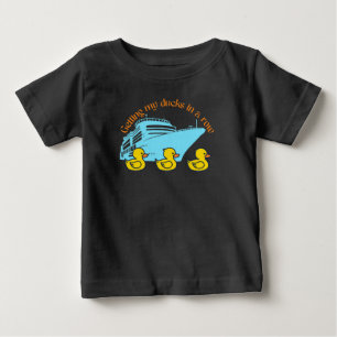 T-shirt Pour Bébé Mettre de l'ordre dans mon voyage en croisière
