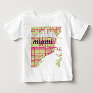 T-shirt Pour Bébé Miami